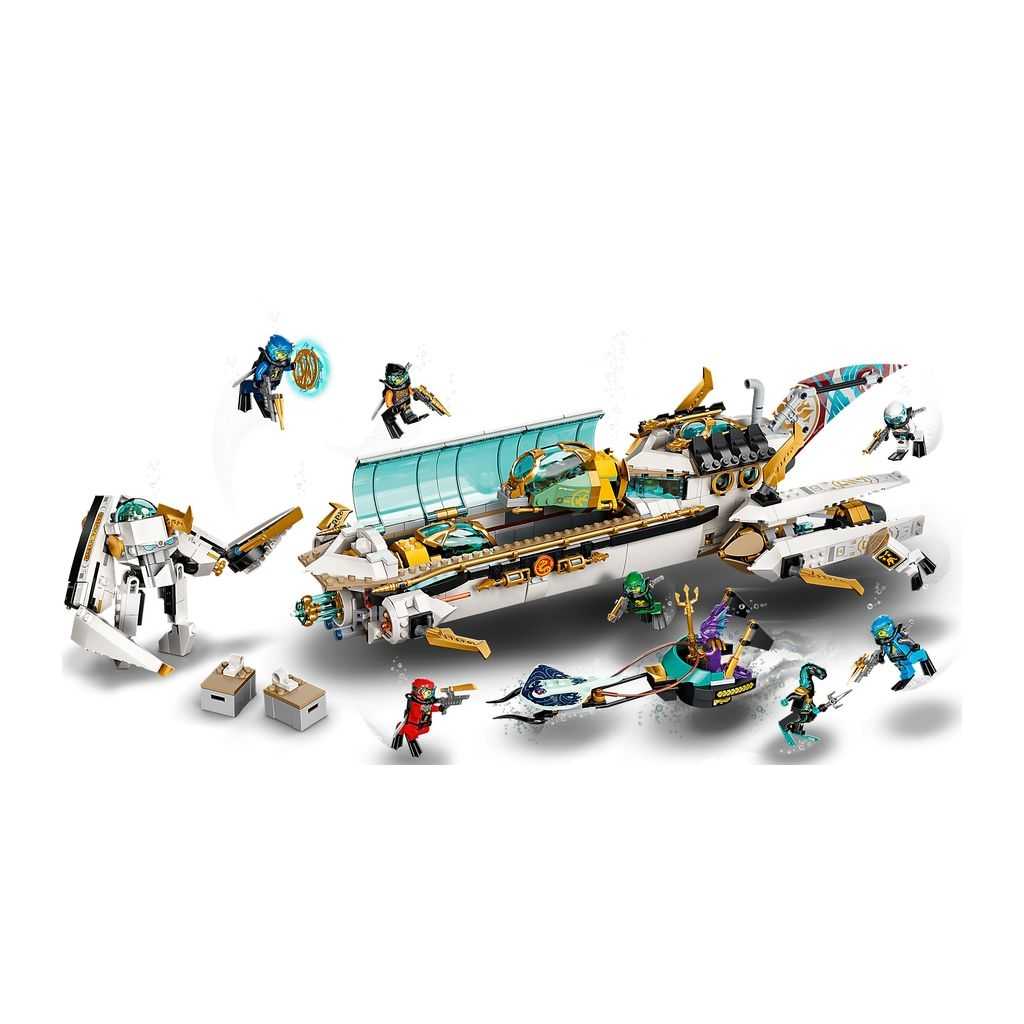 NINJAGO Lego Barco de Asalto Hidro Edades 9+ # 71756 Artículo 1159 Piezas | KOA-316580