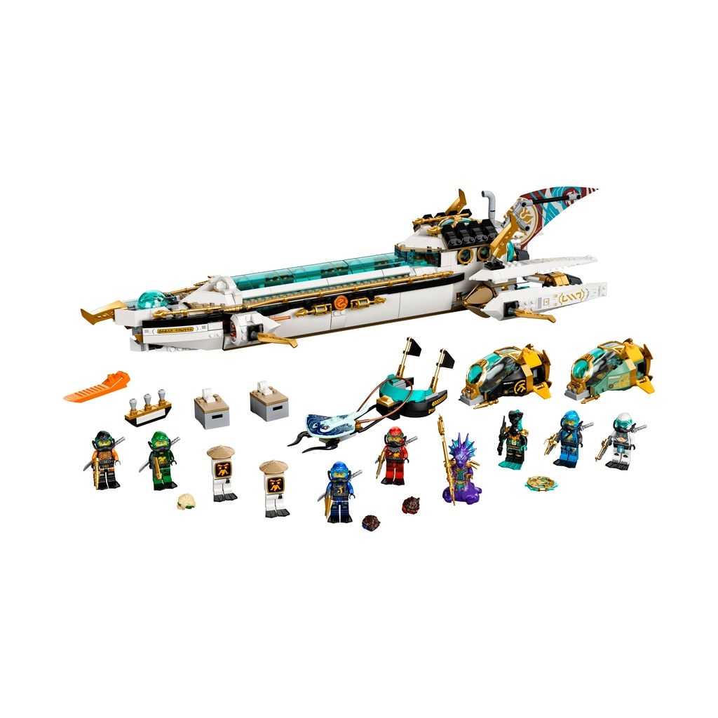 NINJAGO Lego Barco de Asalto Hidro Edades 9+ # 71756 Artículo 1159 Piezas | KOA-316580