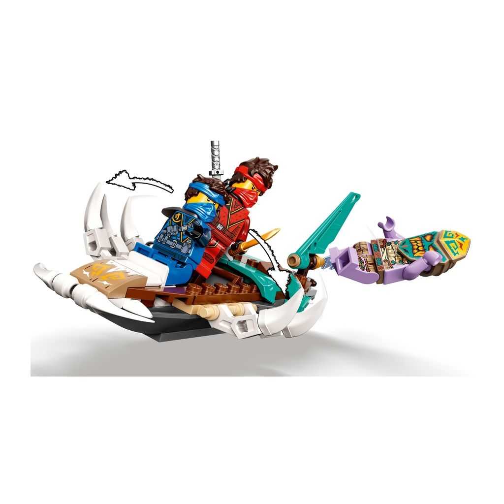 NINJAGO Lego Batalla Naval en Catamarán Edades 9+ # 71748 Artículo 780 Piezas | LXD-072846