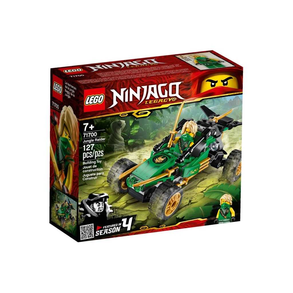 NINJAGO Lego Buggy de la Jungla Edades 7+ # 71700 Artículo 127 Piezas | PKE-536102