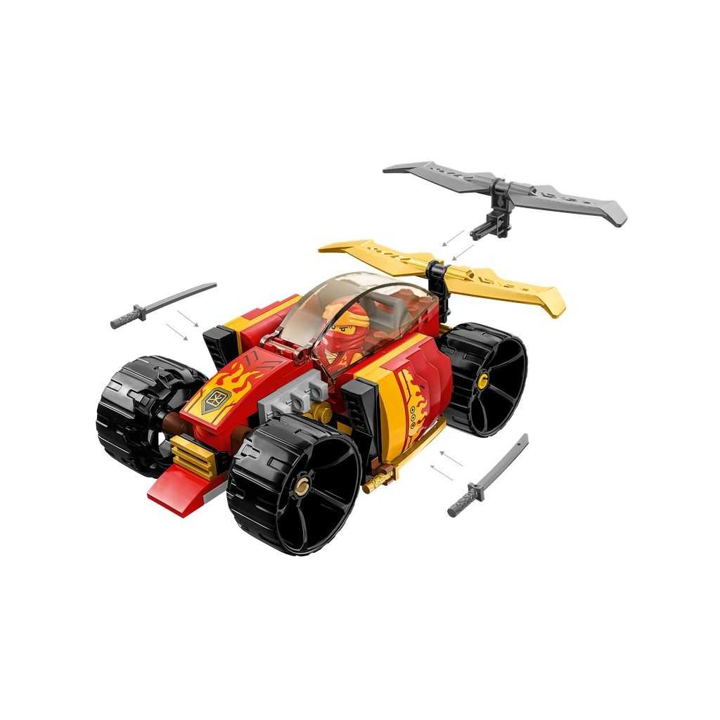 NINJAGO Lego Coche de Carreras Ninja EVO de Kai Edades 6+ # 71780 Artículo 94 Piezas | MSK-768509