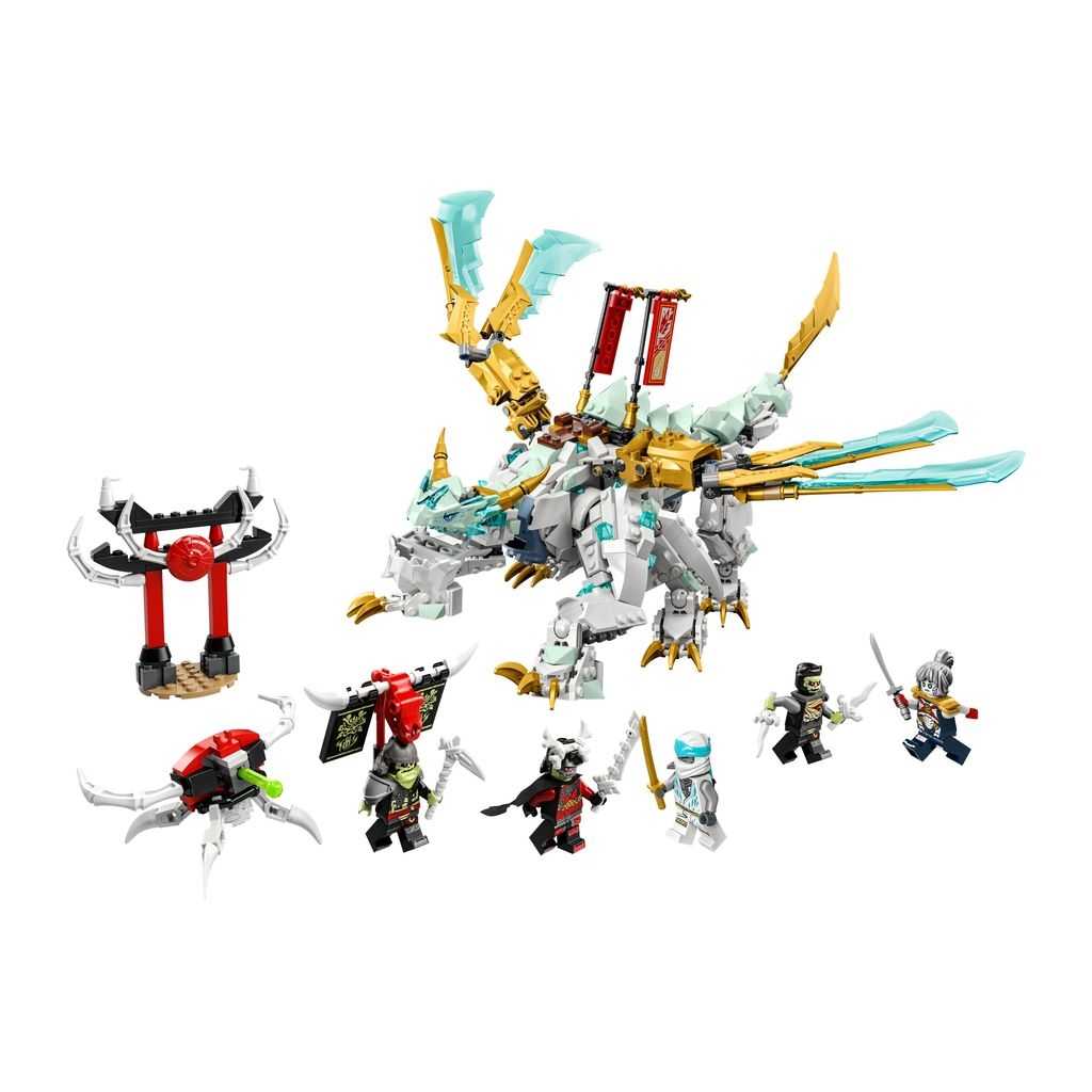 NINJAGO Lego Criatura Dragón de Hielo de Zane Edades 10+ # 71786 Artículo 973 Piezas | INH-502376