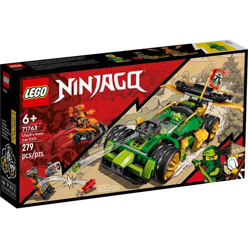 NINJAGO Lego Deportivo EVO de Lloyd Edades 6+ # 71763 Artículo 279 Piezas | EQC-607948