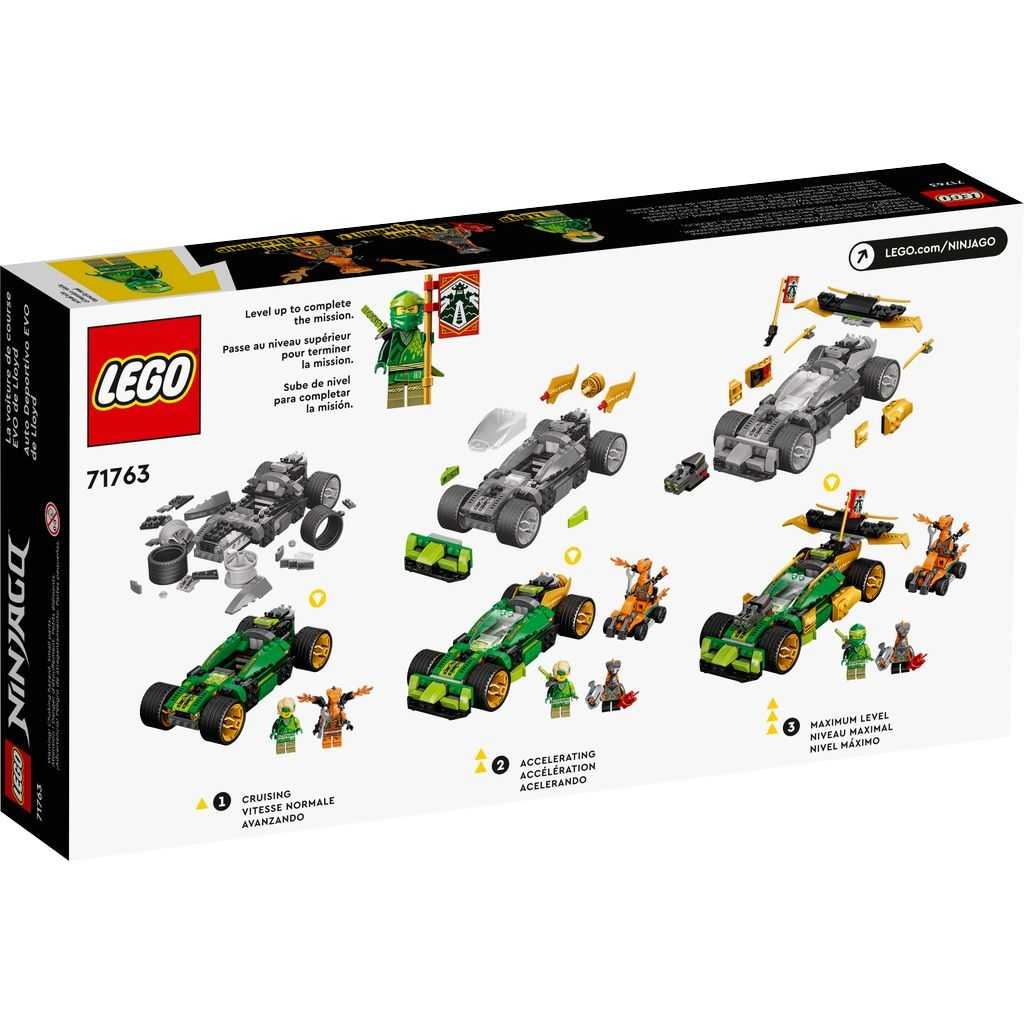 NINJAGO Lego Deportivo EVO de Lloyd Edades 6+ # 71763 Artículo 279 Piezas | EQC-607948