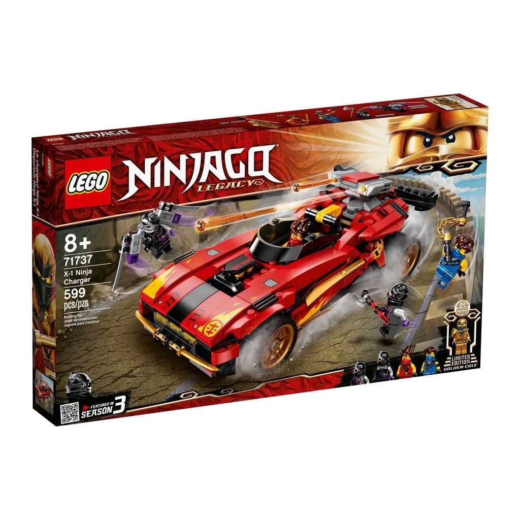 NINJAGO Lego Deportivo Ninja X-1 Edades 8+ # 71737 Artículo 599 Piezas | SUK-350124