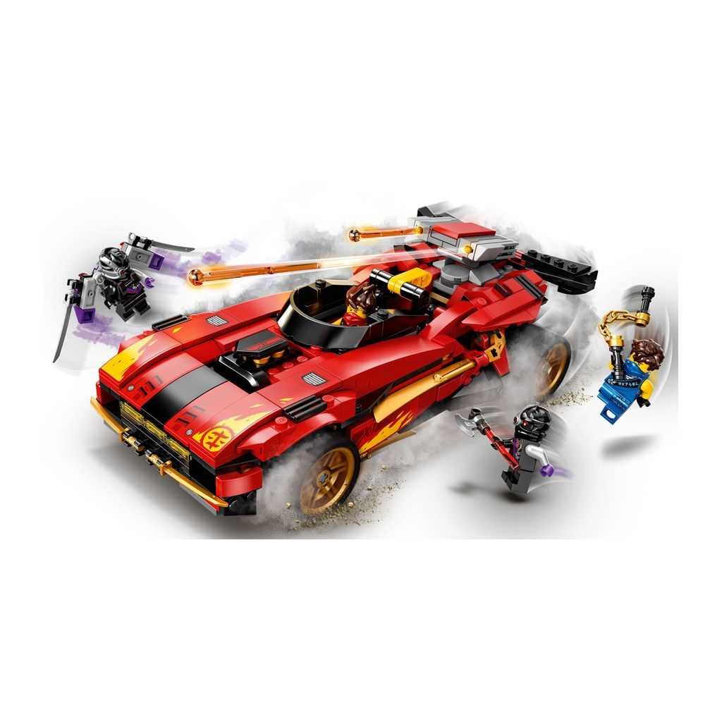 NINJAGO Lego Deportivo Ninja X-1 Edades 8+ # 71737 Artículo 599 Piezas | SUK-350124