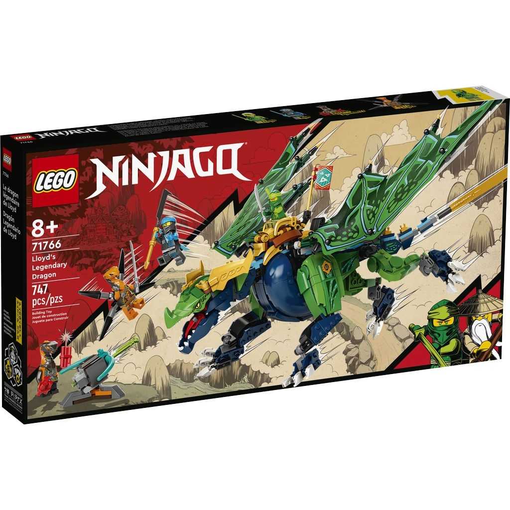 NINJAGO Lego Dragón Legendario de Lloyd Edades 8+ # 71766 Artículo 747 Piezas | POJ-470589