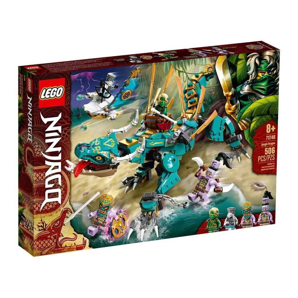 NINJAGO Lego Dragón de la Jungla Edades 8+ # 71746 Artículo 506 Piezas | UPV-078931