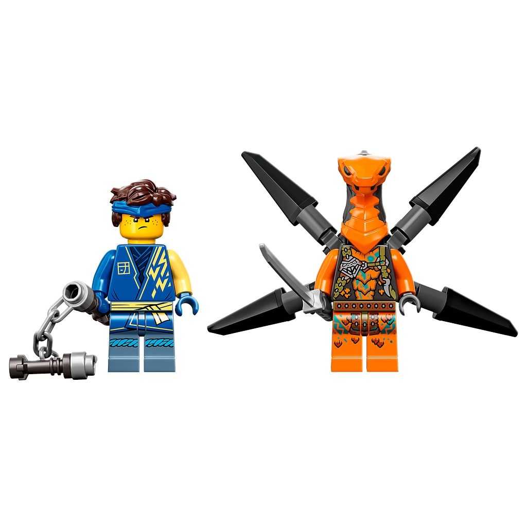 NINJAGO Lego Dragón del Trueno EVO de Jay Edades 6+ # 71760 Artículo 140 Piezas | ILZ-412068