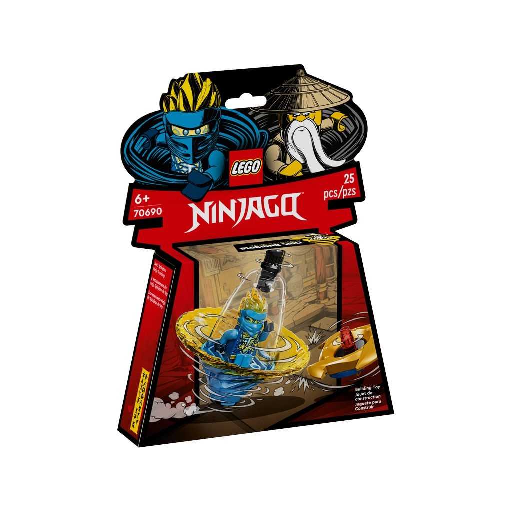 NINJAGO Lego Entrenamiento Ninja de Spinjitzu de Jay Edades 6+ # 70690 Artículo 25 Piezas | AZJ-917805