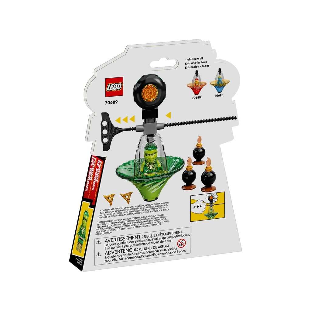 NINJAGO Lego Entrenamiento Ninja de Spinjitzu de Lloyd Edades 6+ # 70689 Artículo 32 Piezas | XRN-476852