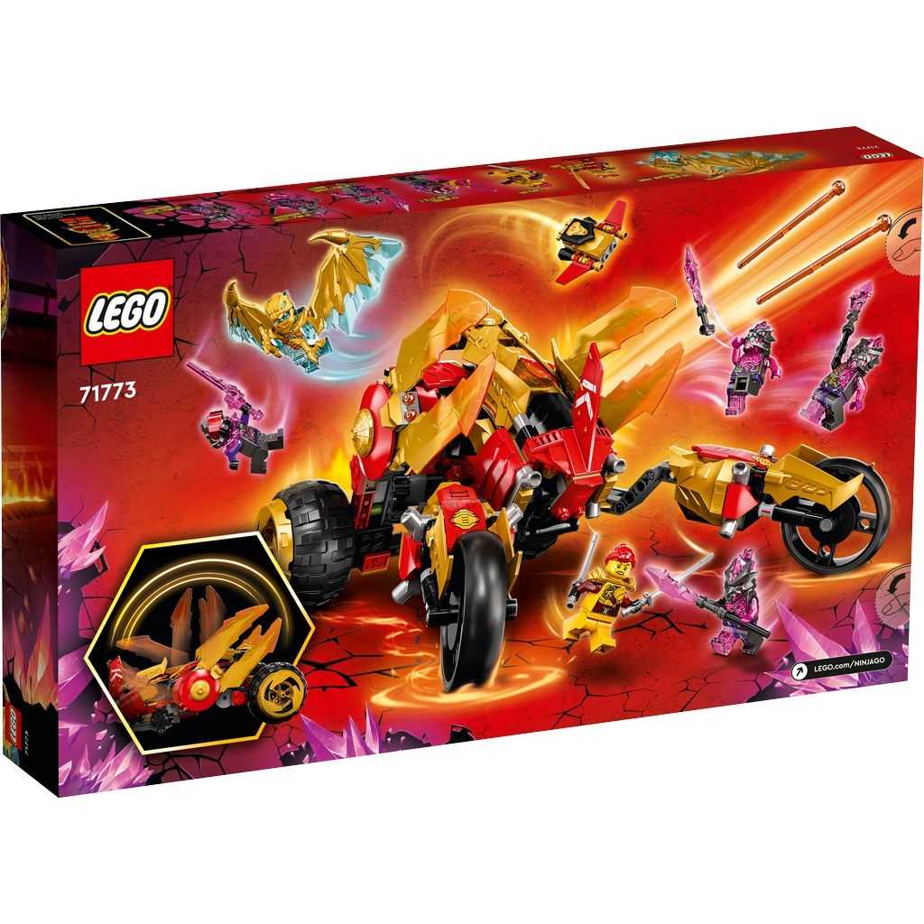 NINJAGO Lego Explorador del Dragón Dorado de Kai Edades 8+ # 71773 Artículo 624 Piezas | KWC-150762