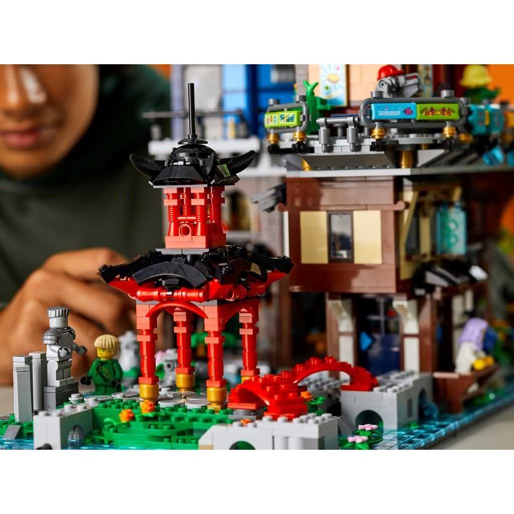 NINJAGO Lego Jardines de la Ciudad de NINJAGO Edades 14+ # 71741 Artículo 5686 Piezas | ARX-023149