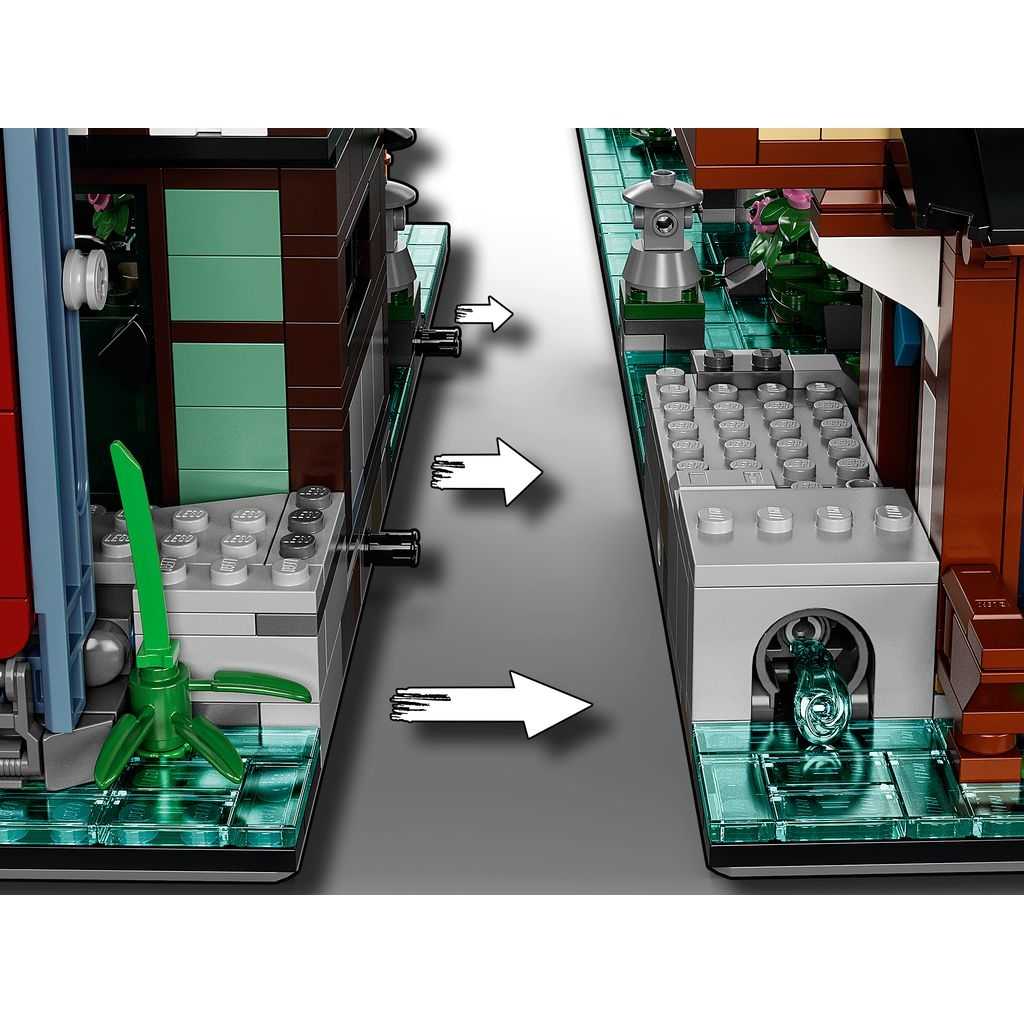 NINJAGO Lego Jardines de la Ciudad de NINJAGO Edades 14+ # 71741 Artículo 5686 Piezas | ARX-023149