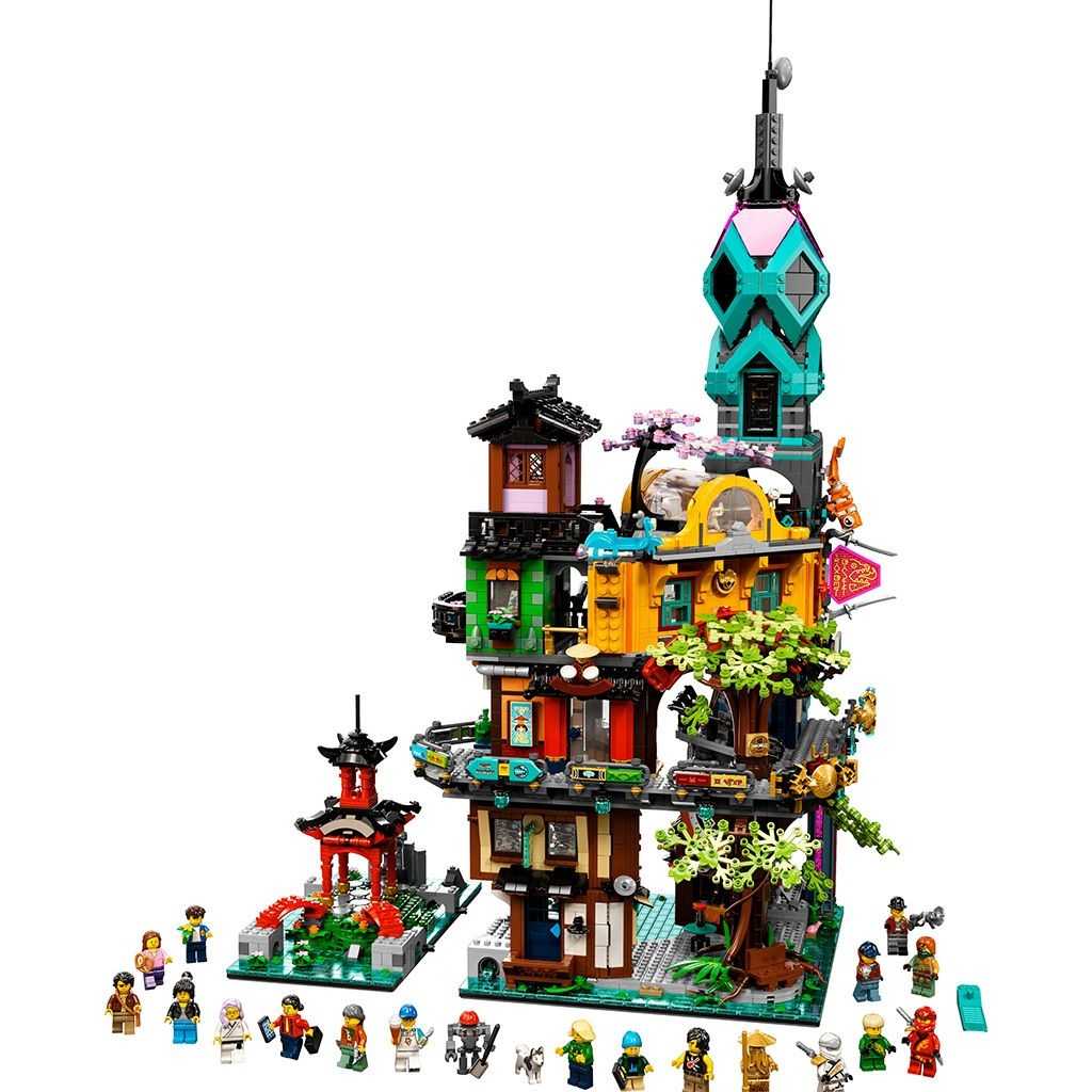 NINJAGO Lego Jardines de la Ciudad de NINJAGO Edades 14+ # 71741 Artículo 5686 Piezas | ARX-023149