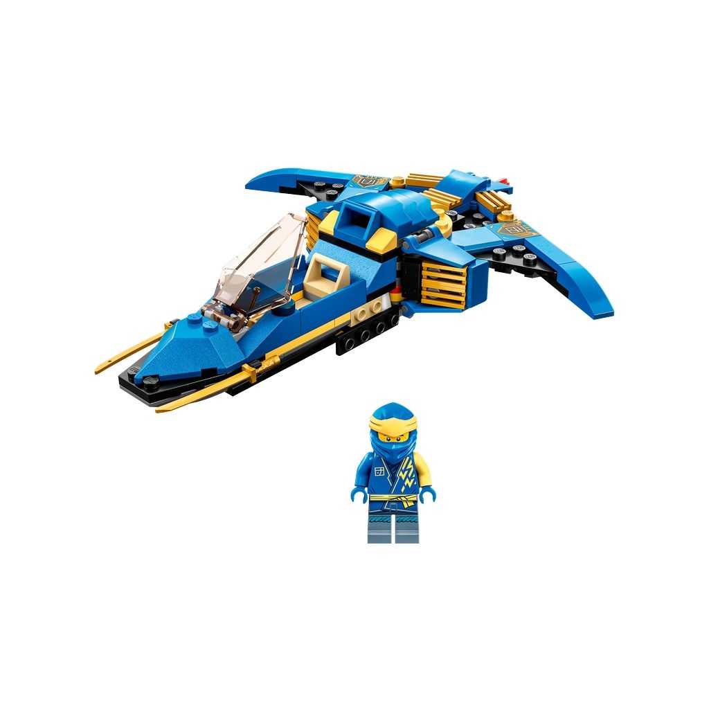 NINJAGO Lego Jet del Rayo EVO de Jay Edades 6+ # 71784 Artículo 146 Piezas | QRD-058694