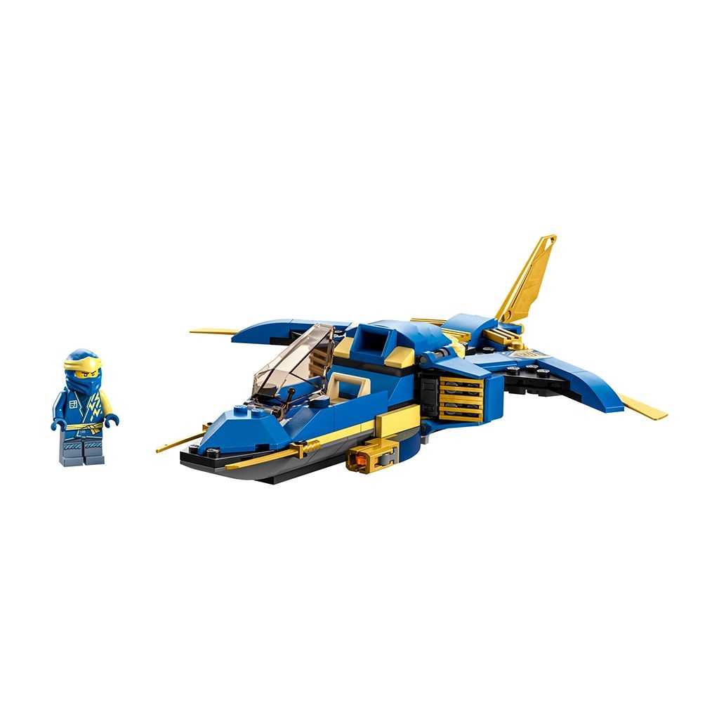 NINJAGO Lego Jet del Rayo EVO de Jay Edades 6+ # 71784 Artículo 146 Piezas | QRD-058694