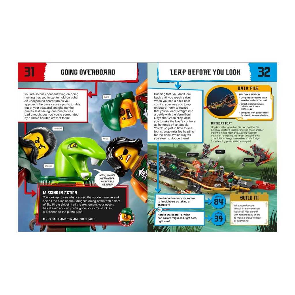 NINJAGO Lego LEGO NINJAGO Choose Your Ninja Mission Edades 6+ # 5006256 Artículo | QKO-248136