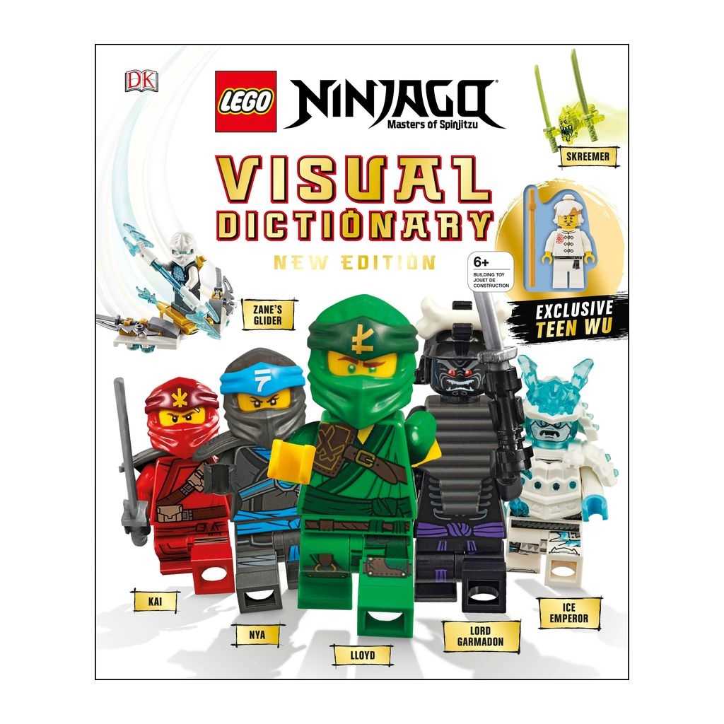 NINJAGO Lego LEGO NINJAGO Visual Dictionary New Edition Edades 6-10 # 5006266 Artículo | JNZ-610459