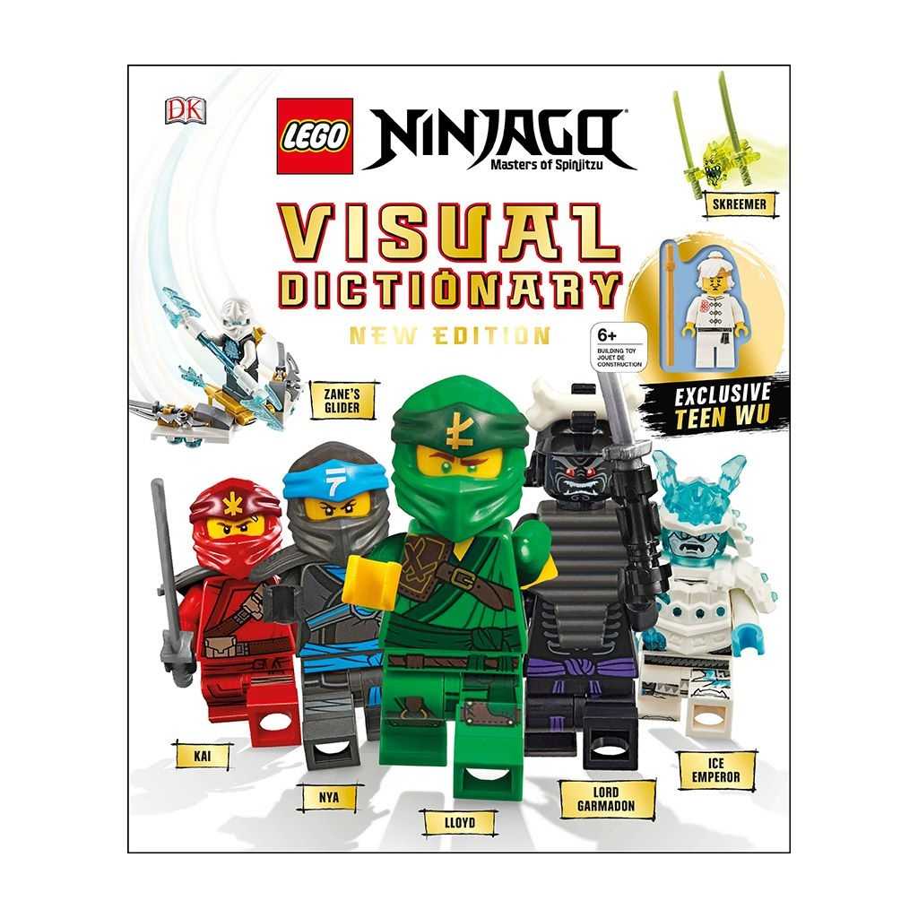 NINJAGO Lego LEGO NINJAGO Visual Dictionary New Edition Edades 6-10 # 5006266 Artículo | JNZ-610459