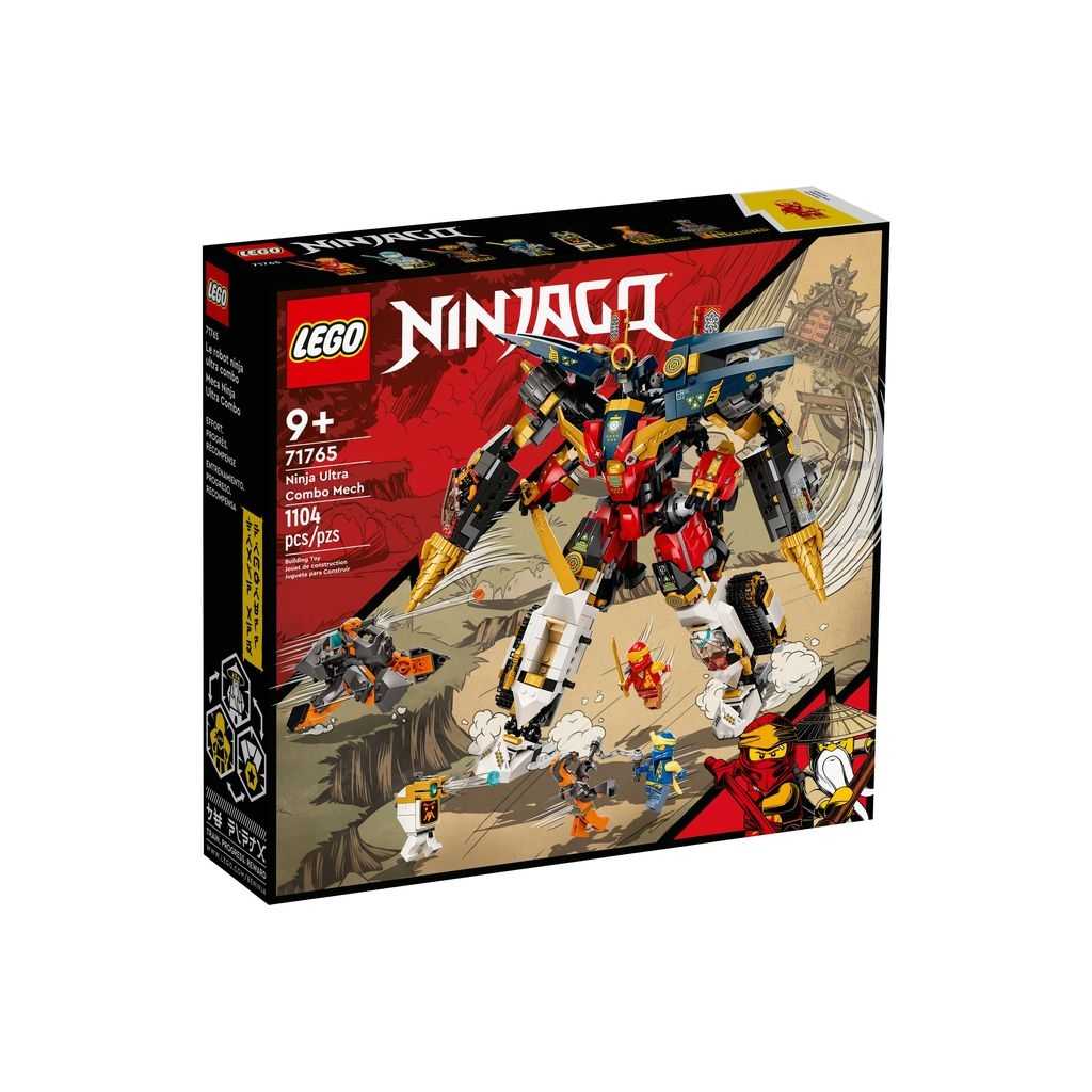 NINJAGO Lego Meca Ninja Ultra Combo Edades 9+ # 71765 Artículo 1104 Piezas | QOV-480651