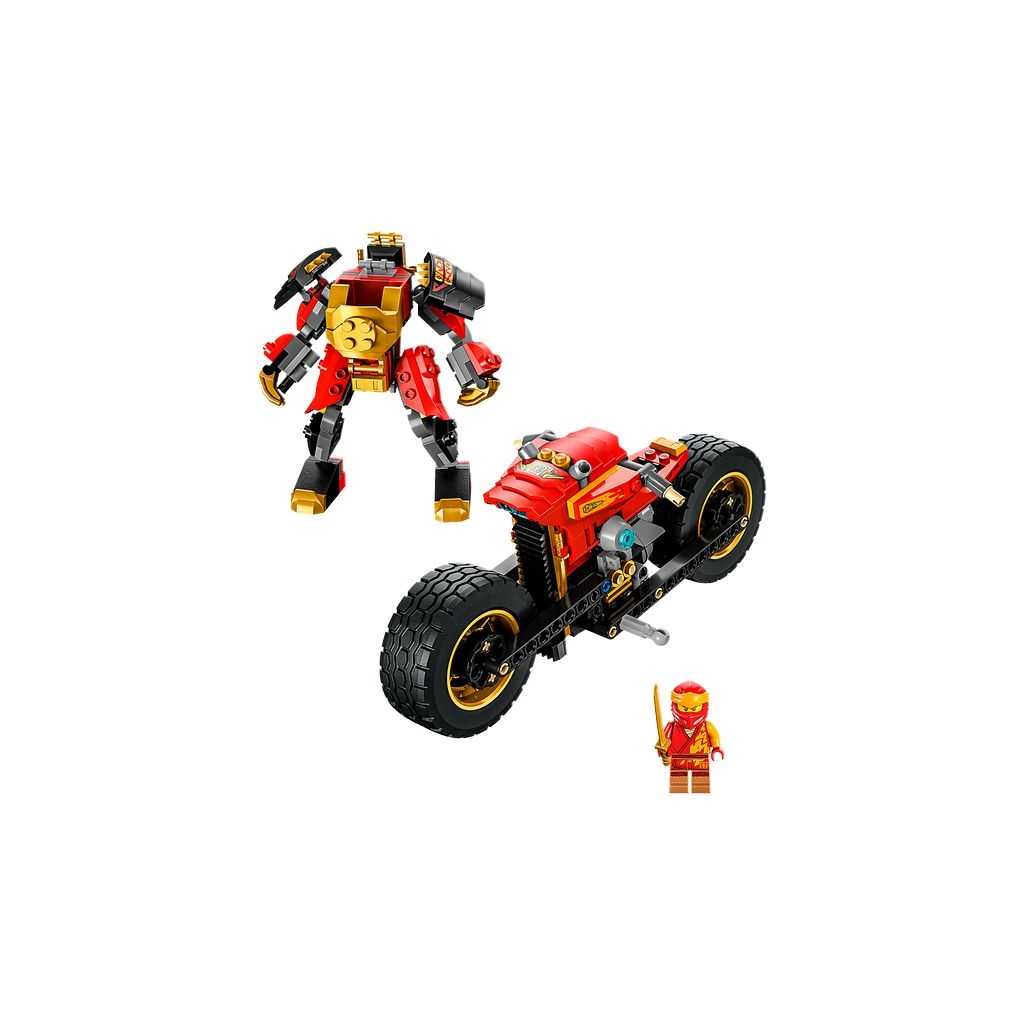 NINJAGO Lego Moto-Meca EVO de Kai Edades 7+ # 71783 Artículo 312 Piezas | XWK-742061