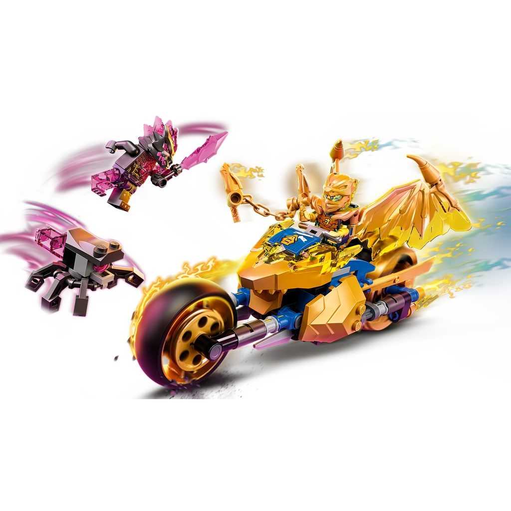 NINJAGO Lego Moto del Dragón Dorado de Jay Edades 7+ # 71768 Artículo 137 Piezas | QBM-721043