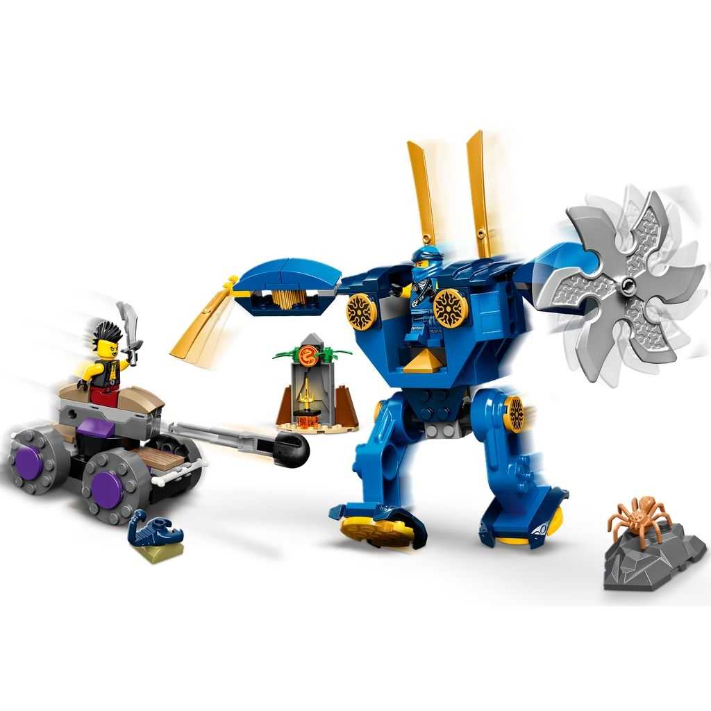 NINJAGO Lego Robot Eléctrico de Jay Edades 4+ # 71740 Artículo 106 Piezas | YEL-078356