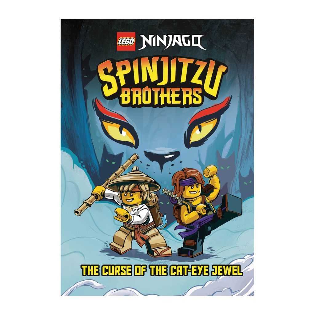 NINJAGO Lego Spinjitzu Brothers: Curse of the Cateye Jewel Edades 6-10 # 5007466 Artículo | HVE-145026