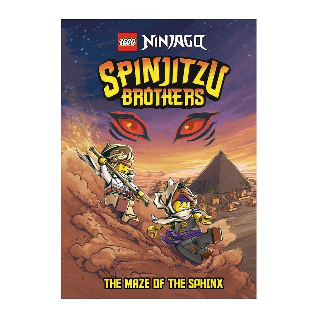 NINJAGO Lego Spinjitzu Brothers: Maze of the Sphinx Edades 6-10 # 5007468 Artículo | MFZ-041953