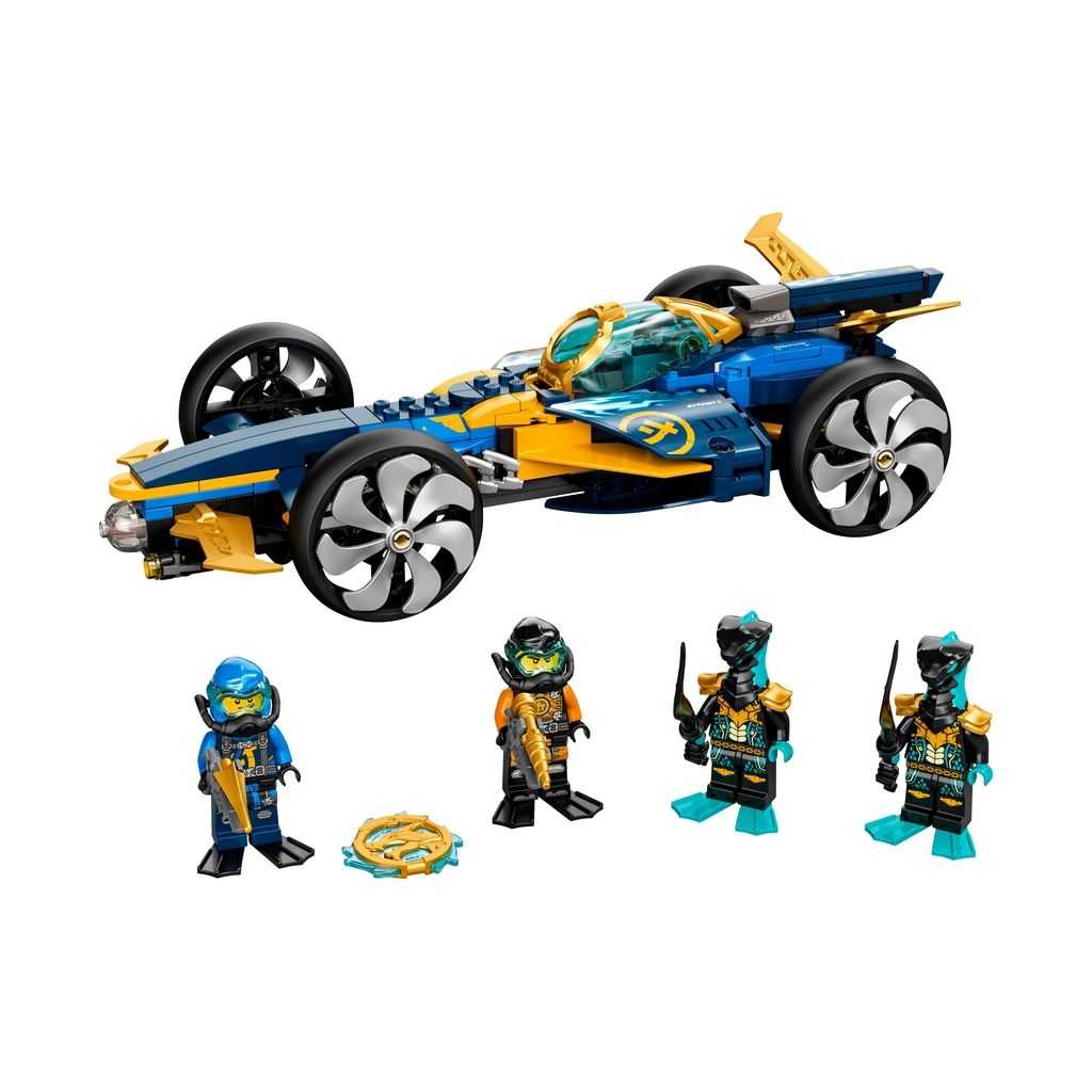 NINJAGO Lego Submarino Anfibio Ninja Edades 8+ # 71752 Artículo 356 Piezas | IOR-462938