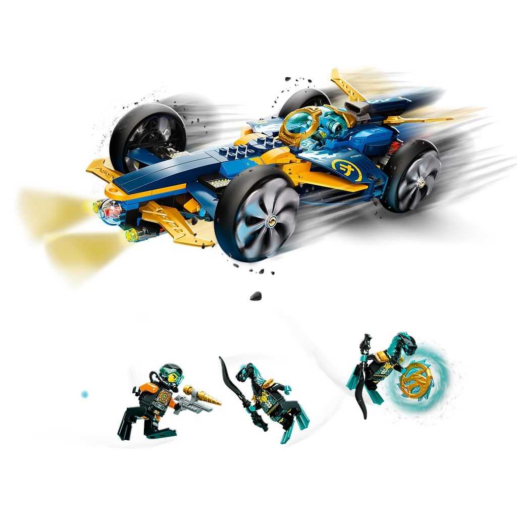 NINJAGO Lego Submarino Anfibio Ninja Edades 8+ # 71752 Artículo 356 Piezas | IOR-462938