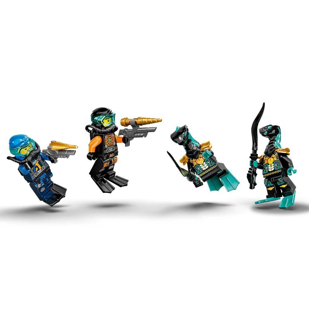 NINJAGO Lego Submarino Anfibio Ninja Edades 8+ # 71752 Artículo 356 Piezas | IOR-462938