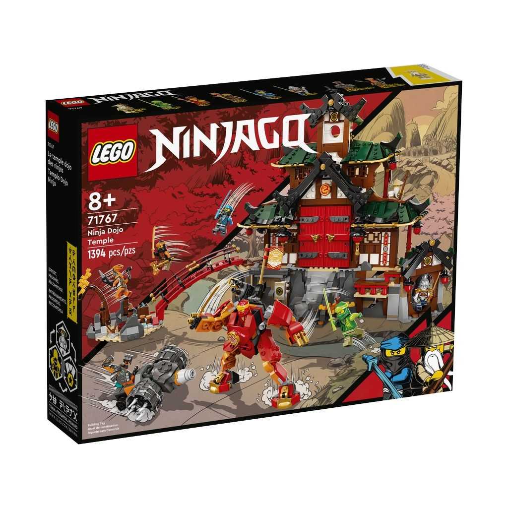 NINJAGO Lego Templo Dojo Ninja Edades 8+ # 71767 Artículo 1394 Piezas | SXA-405162