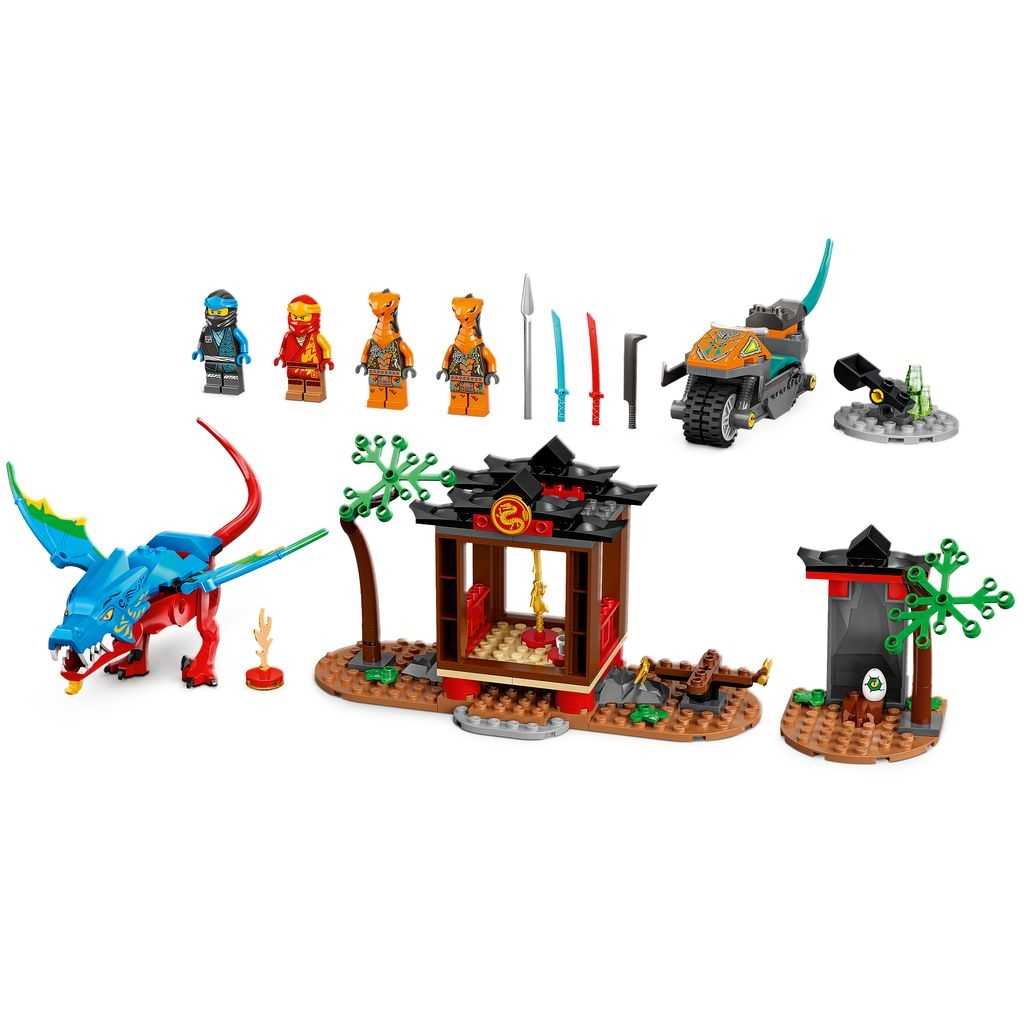 NINJAGO Lego Templo del Dragón Ninja Edades 4+ # 71759 Artículo 161 Piezas | IFG-460273