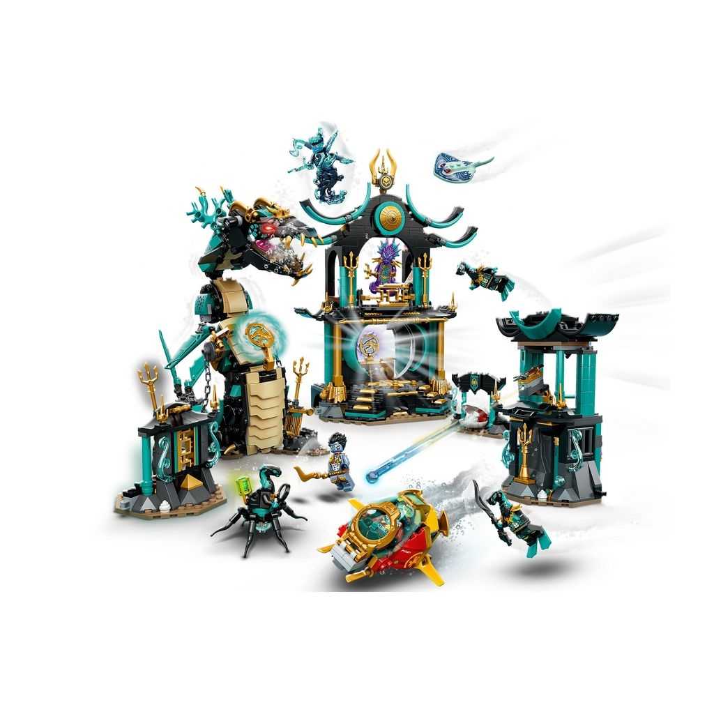 NINJAGO Lego Templo del Mar Infinito Edades 9+ # 71755 Artículo 1060 Piezas | QZM-052894