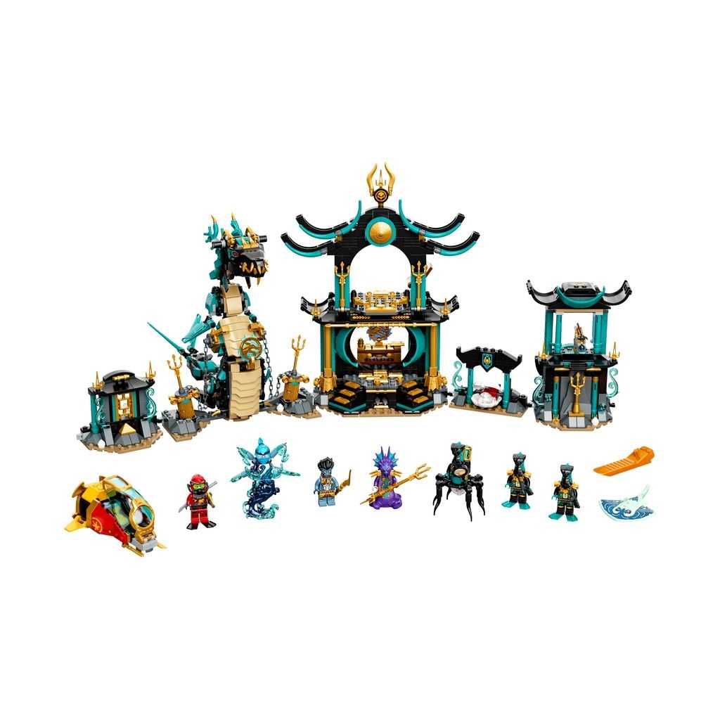 NINJAGO Lego Templo del Mar Infinito Edades 9+ # 71755 Artículo 1060 Piezas | QZM-052894