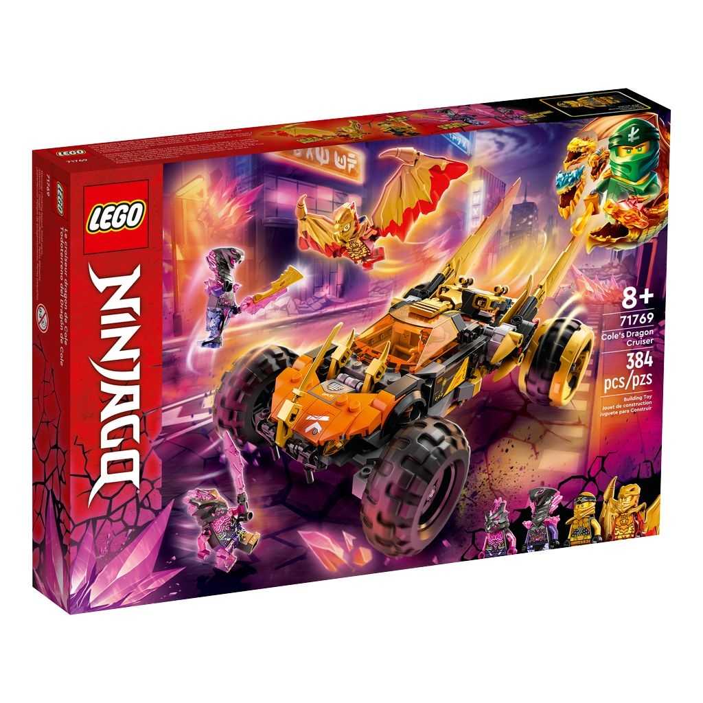 NINJAGO Lego Todoterreno del Dragón de Cole Edades 8+ # 71769 Artículo 384 Piezas | BOF-379248