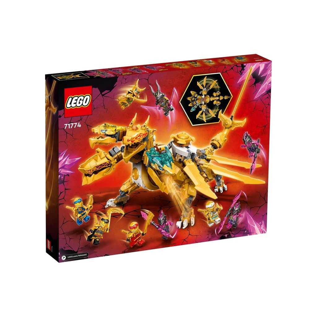 NINJAGO Lego Ultradragón Dorado de Lloyd Edades 9+ # 71774 Artículo 989 Piezas | XNF-172983