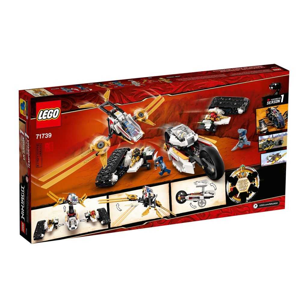 NINJAGO Lego Vehículo de Asalto Ultrasónico Edades 9+ # 71739 Artículo 725 Piezas | ORK-623547