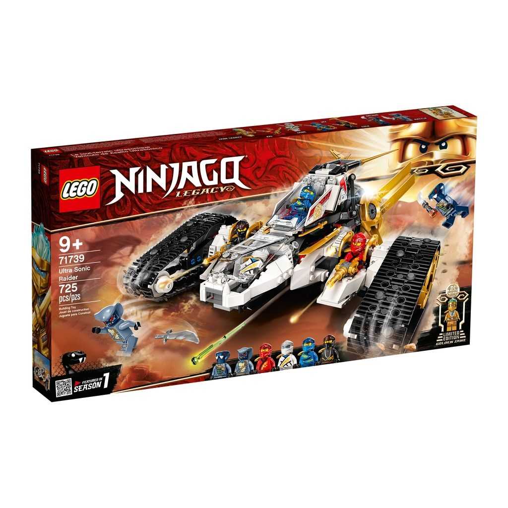 NINJAGO Lego Vehículo de Asalto Ultrasónico Edades 9+ # 71739 Artículo 725 Piezas | ORK-623547