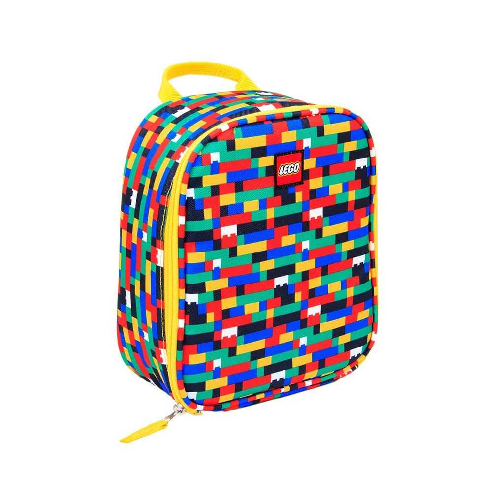 Otros Lego Bolsa de almuerzo con estampado de ladrillos Edades 1½+ # 5005355 Artículo Rojo / Azul | UFW-035812