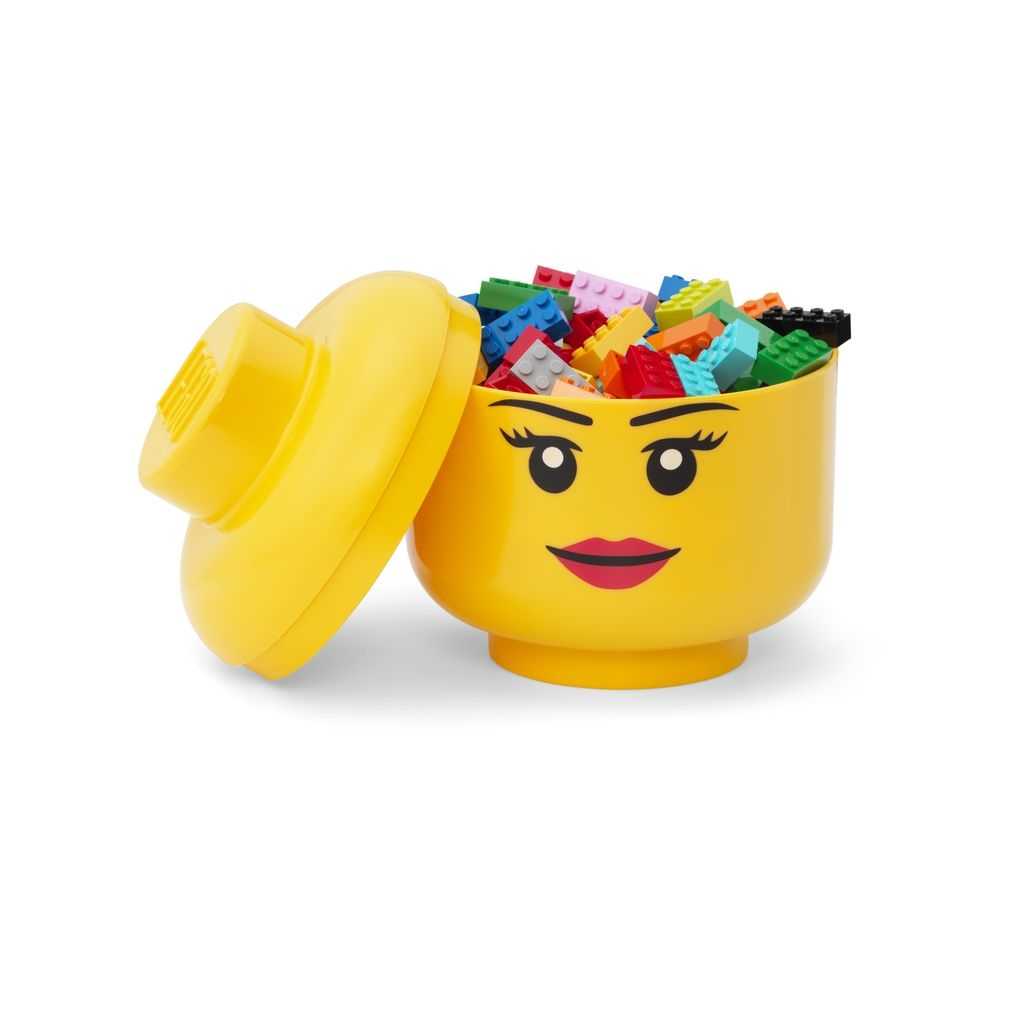 Otros Lego Cabeza de chica para almacenamiento LEGO pequeña Edades 5+ # 5005522 Artículo | RFX-740128