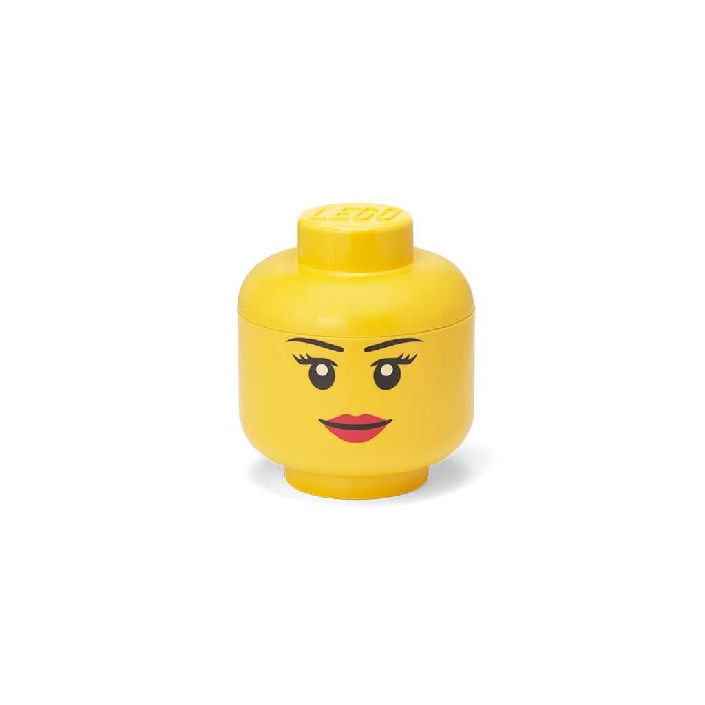 Otros Lego Cabeza de chica para almacenamiento LEGO pequeña Edades 5+ # 5005522 Artículo | RFX-740128