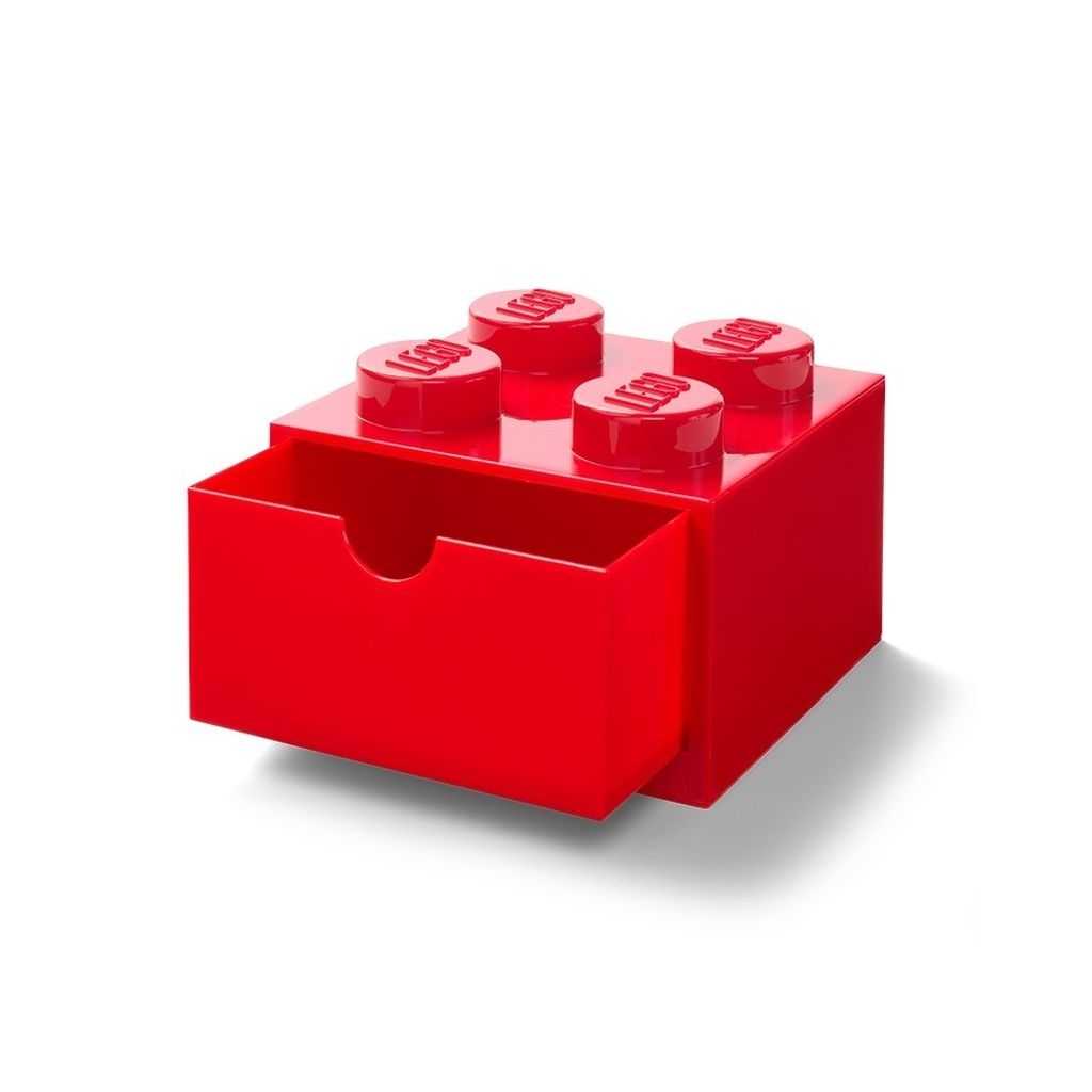 Otros Lego Cajón de escritorio rojo de 4 espigas LEGO Edades 5+ # 5005872 Artículo Rojo | OEM-365987