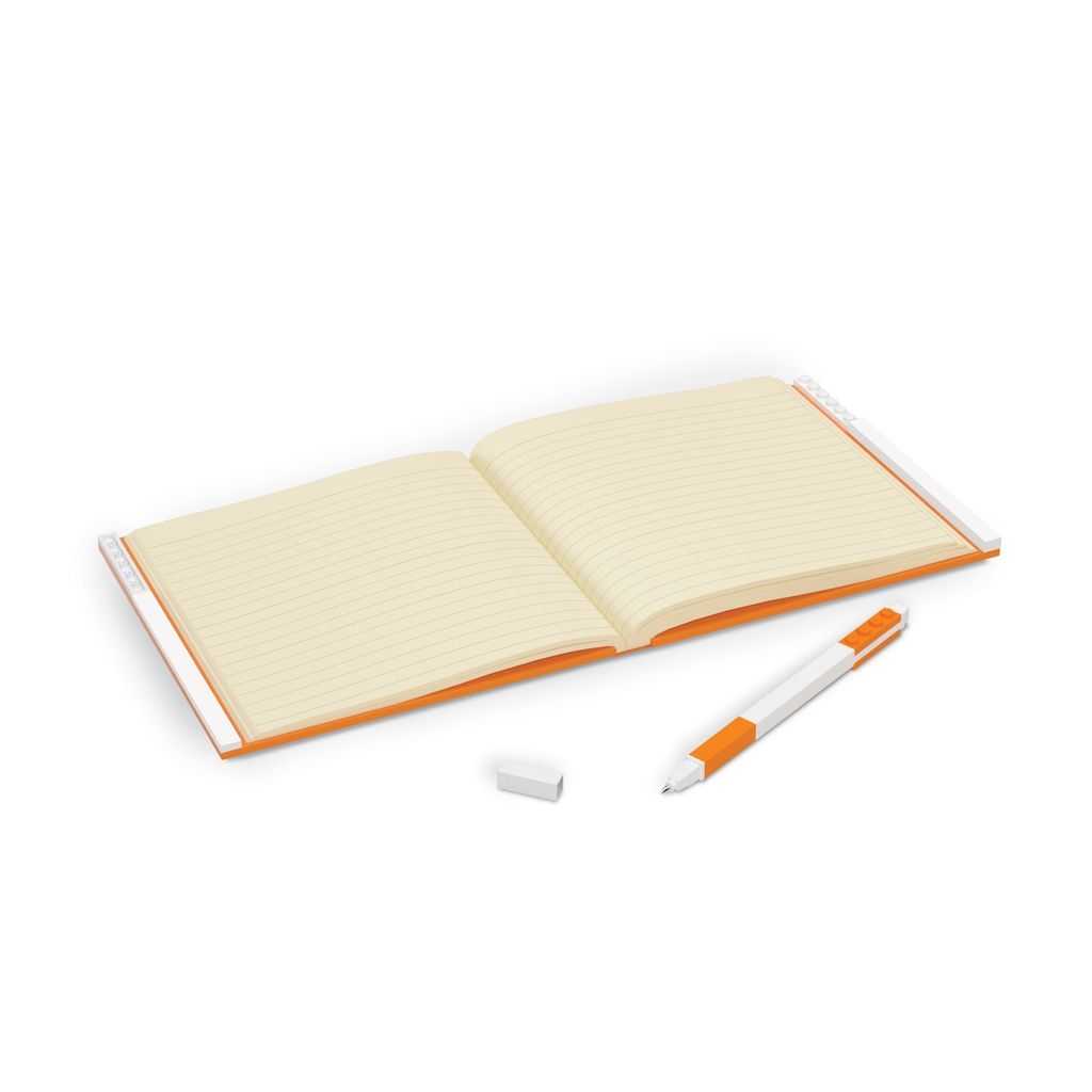 Otros Lego Cuaderno con Bolígrafo de Gel Edades 6+ # 5007240 Artículo naranja | IEW-932745