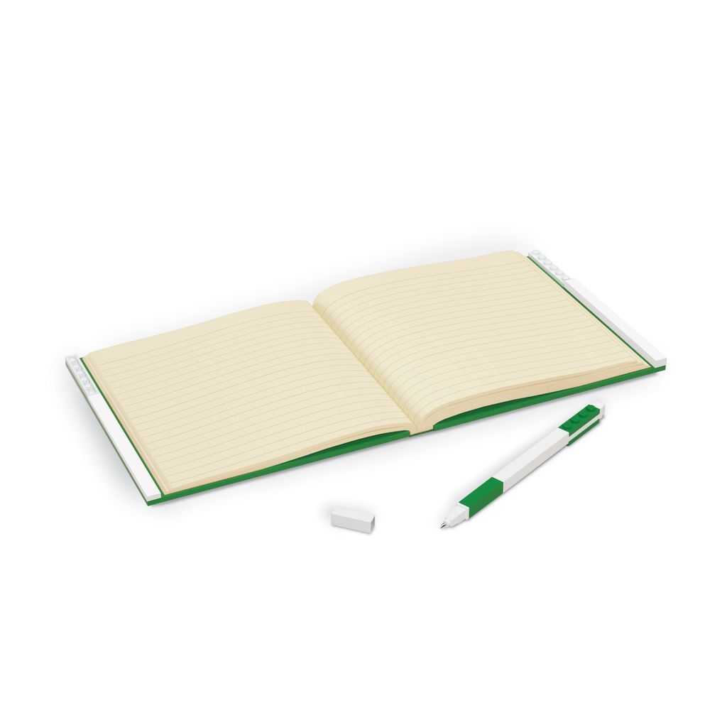 Otros Lego Cuaderno con Bolígrafo de Gel Edades 6+ # 5007243 Artículo Verde | KPM-729160