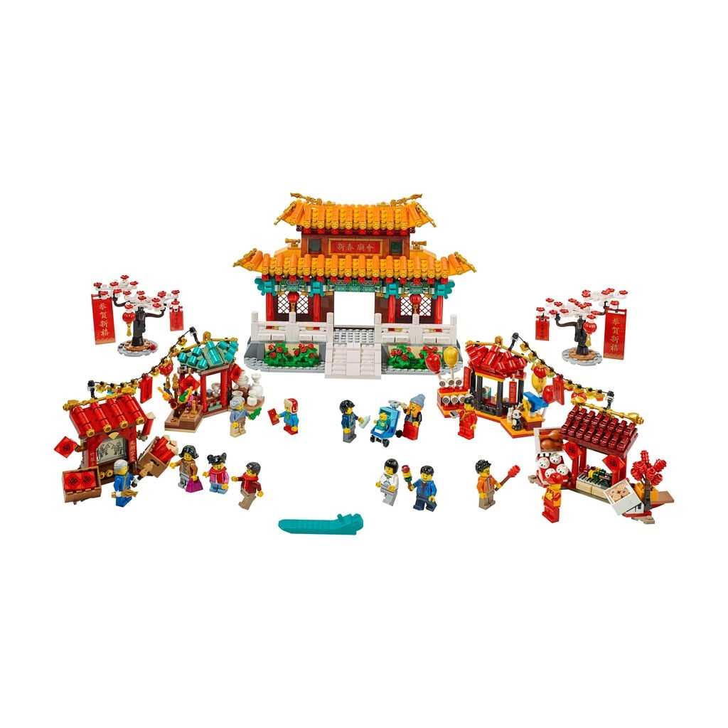 Otros Lego Feria del Templo del Año Nuevo Chino Edades 8+ # 80105 Artículo 1664 Piezas | OWL-703248