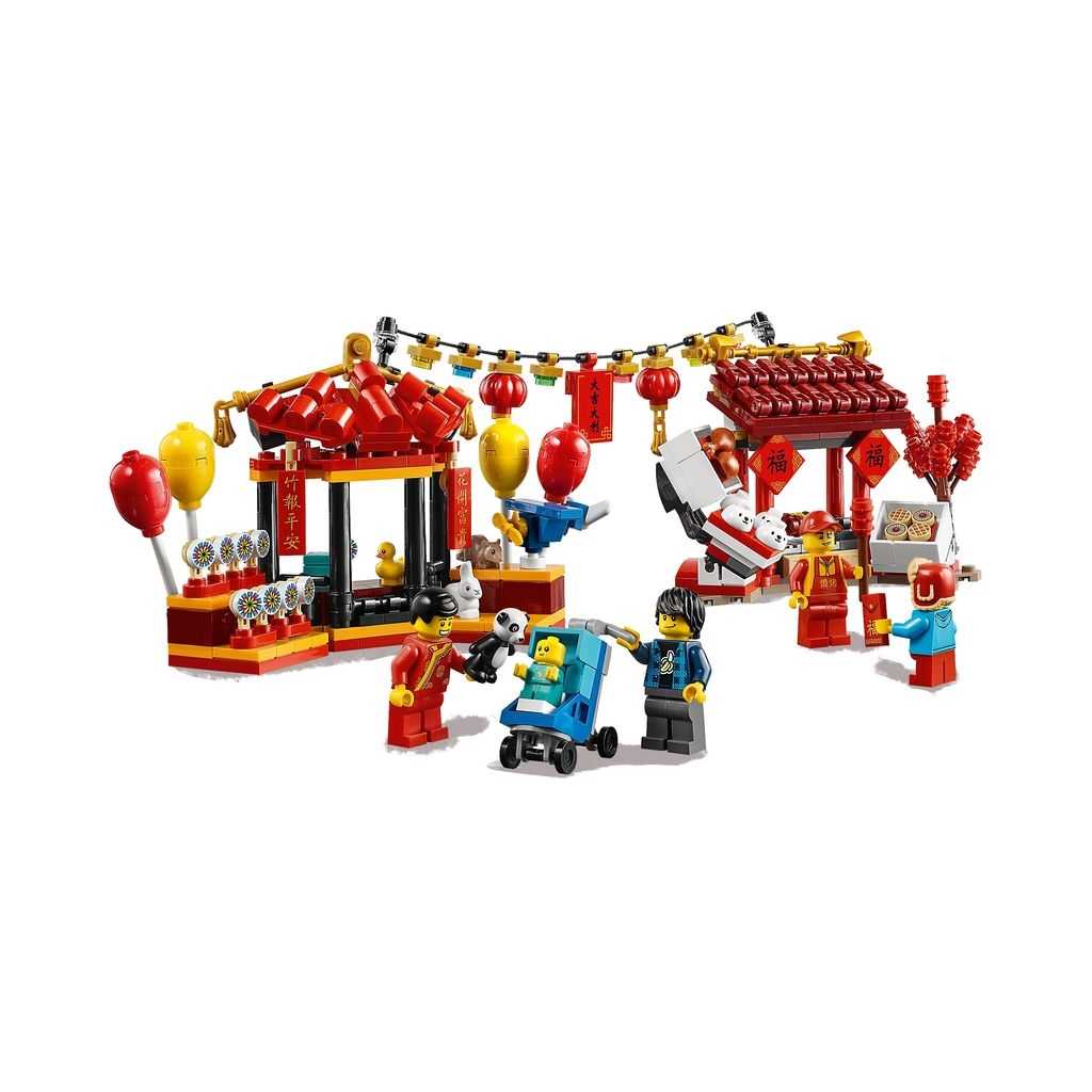 Otros Lego Feria del Templo del Año Nuevo Chino Edades 8+ # 80105 Artículo 1664 Piezas | OWL-703248