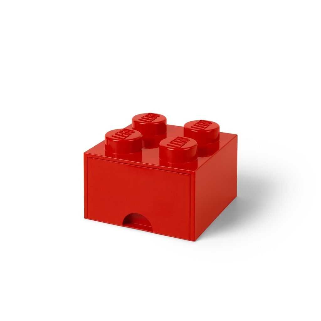 Otros Lego Ladrillo de 4 espigas con cajón Edades 3+ # 5005402 Artículo Rojo | AQL-516934